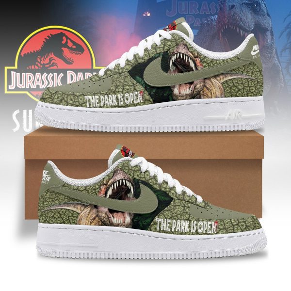 Jurassic Park The Park Is Open Premium Air Force 1