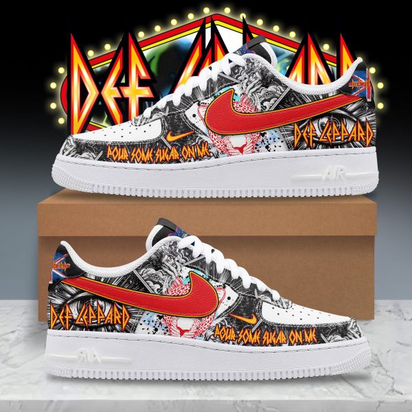Def Leppard Air Force 1 Sneaker