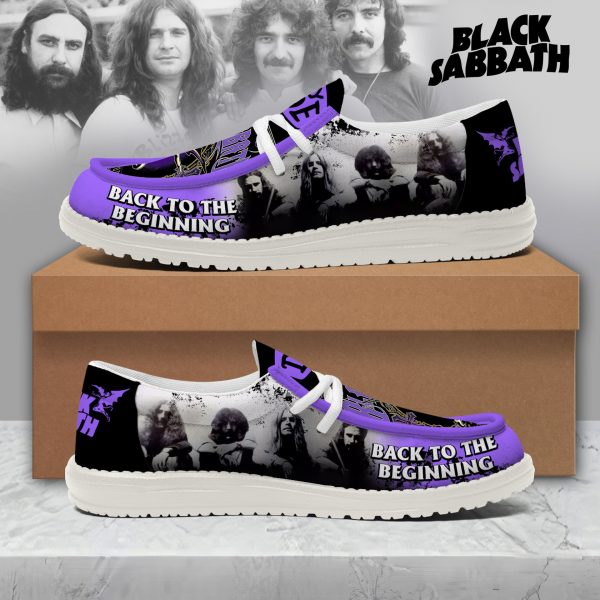 Black Sabbath "Back to the Beginning" 2025 Limited Edition Hey Dude Shoes