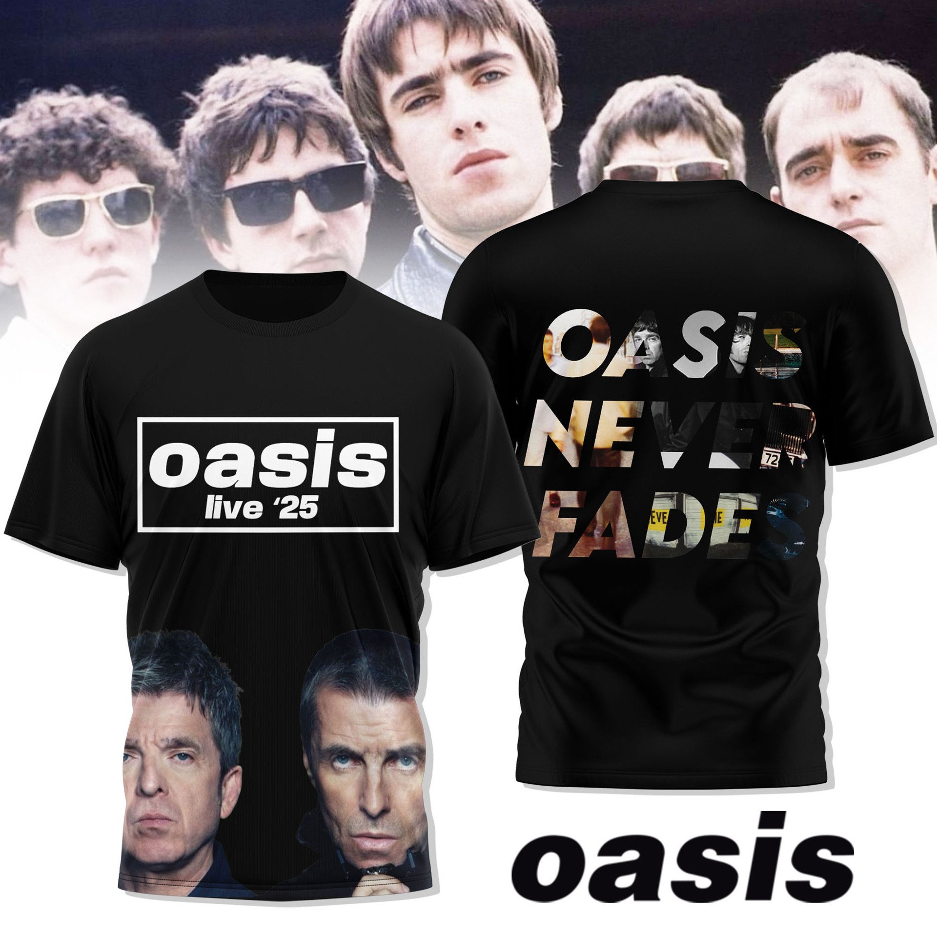 Oasis Band T-shirt Oasis Band T-shirt