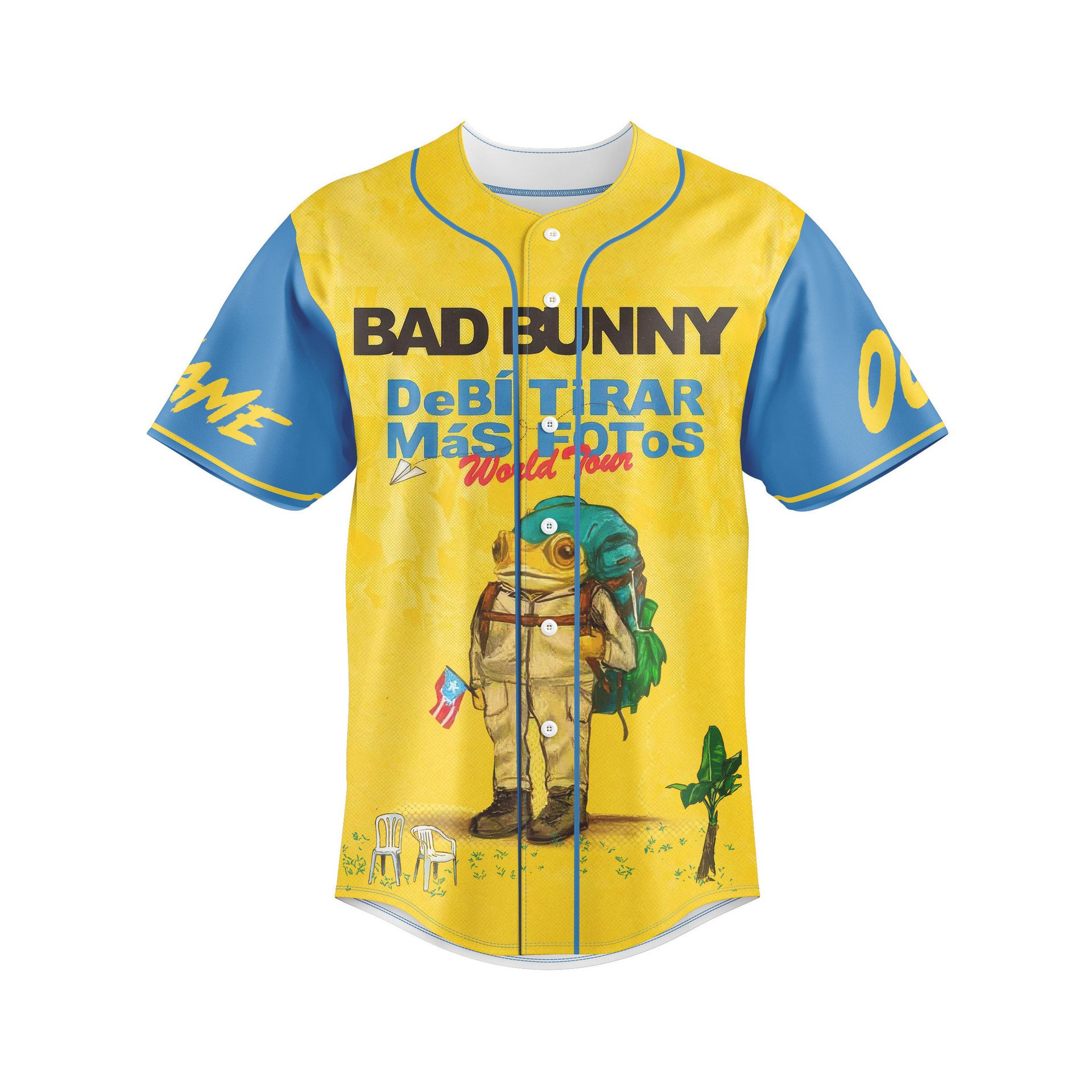 Bad Bunny Baseball Jersey Bad Bunny Baseball Jersey