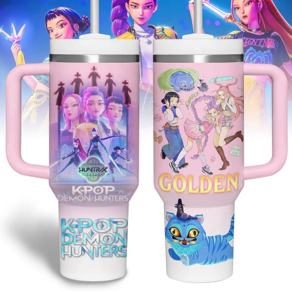 KPop Demon Hunters 2025 Saja Boys Stanley Tumbler 40oz