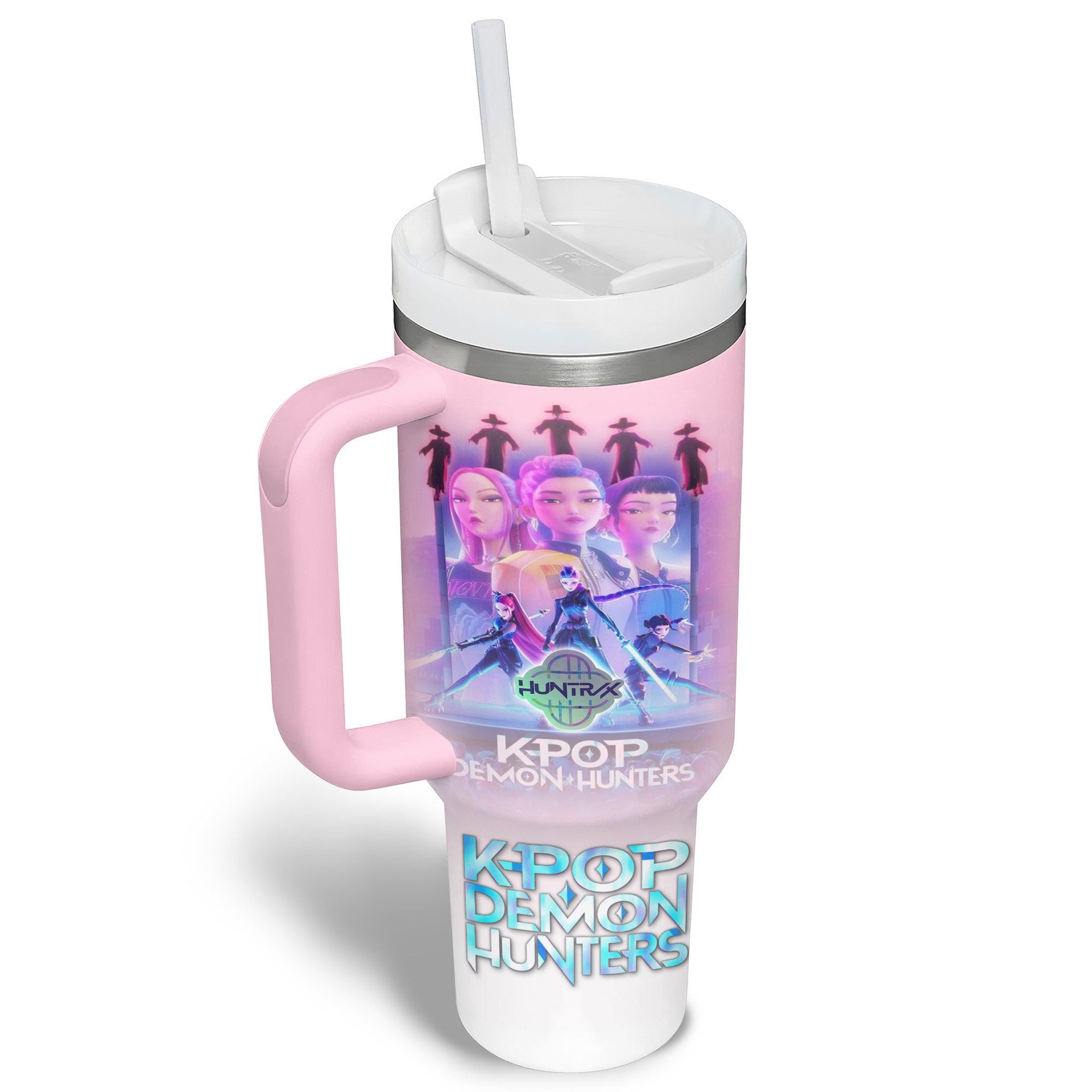 KPop Demon Hunters 2025 Saja Boys Stanley Tumbler 40oz KPop Demon Hunters 2025 Saja Boys Stanley Tumbler 40oz
