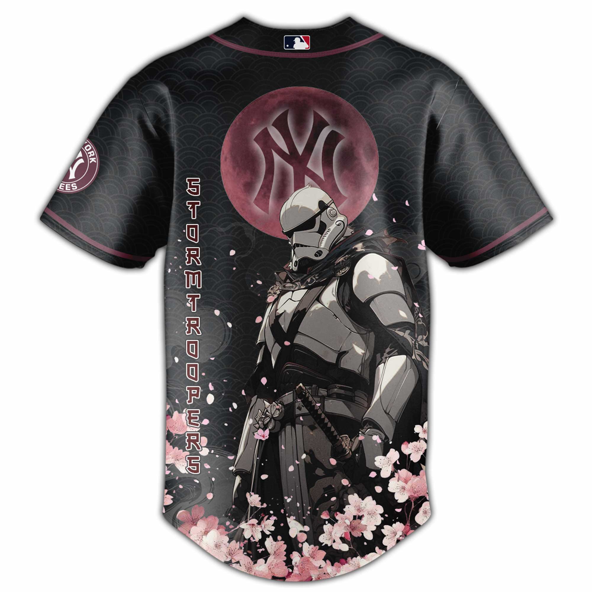 New York Yankees x Stormtroopers 2025 Japan Edition Baseball Jersey New York Yankees x Stormtroopers 2025 Japan Edition Baseball Jersey