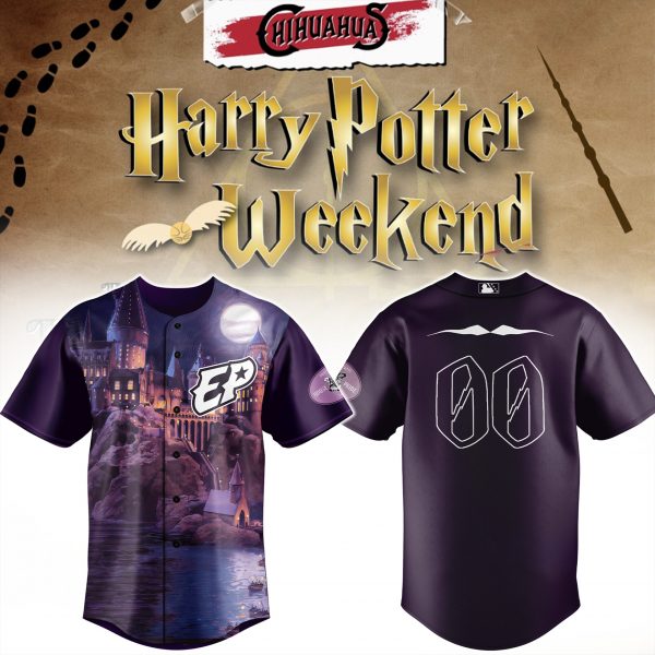 El Paso Chihuahuas x Harry Potter Weekend Custom Baseball Jersey