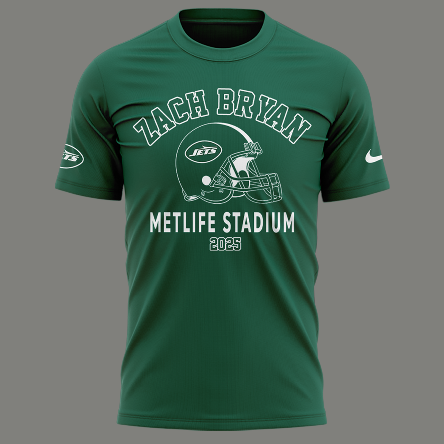 Zach Bryan x New York Jets 2025 T-shirt Zach Bryan x New York Jets 2025 T-shirt