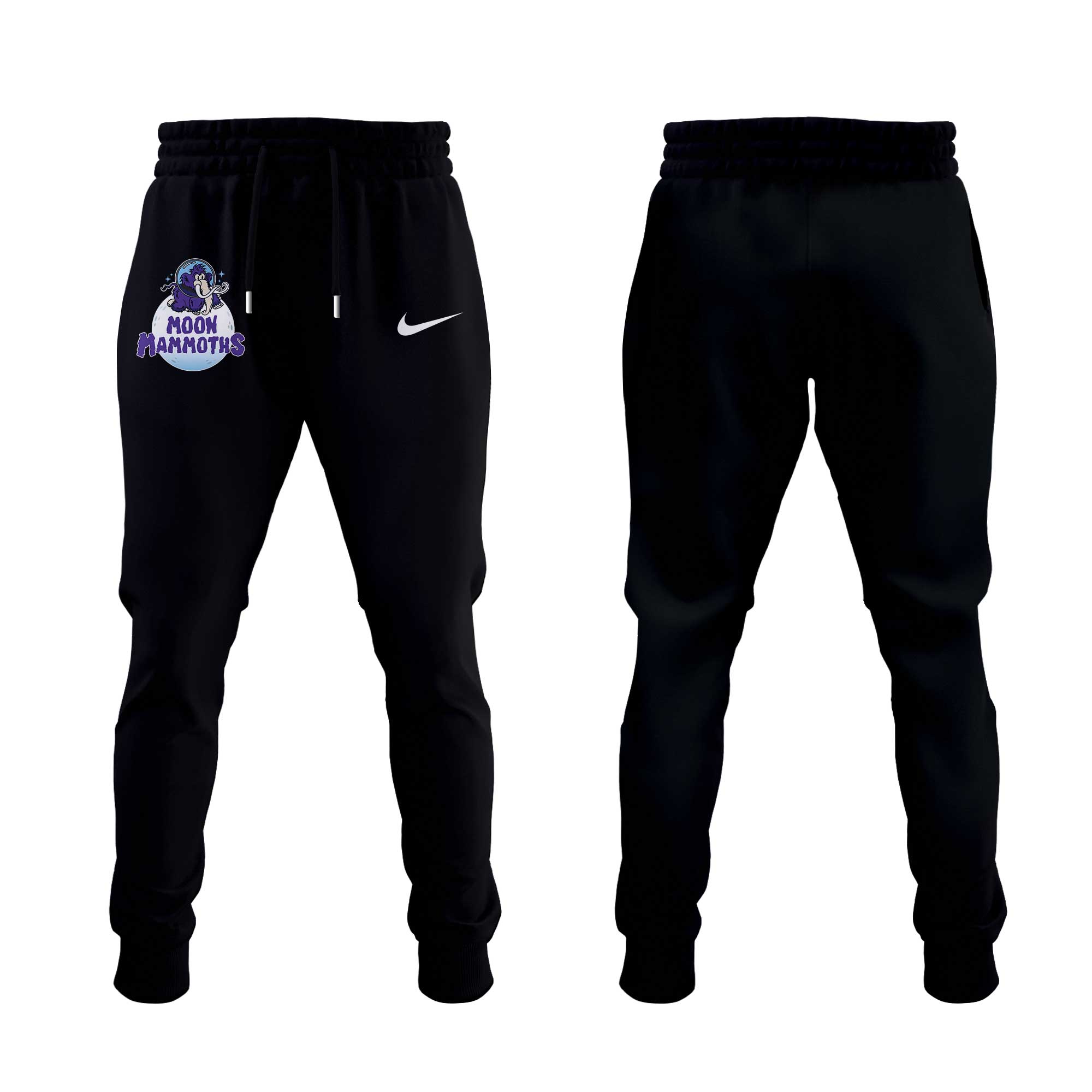 Limited Edition Erie Moon Mammoths Uniform Black Hoodie Limited Edition Erie Moon Mammoths Uniform Black Hoodie