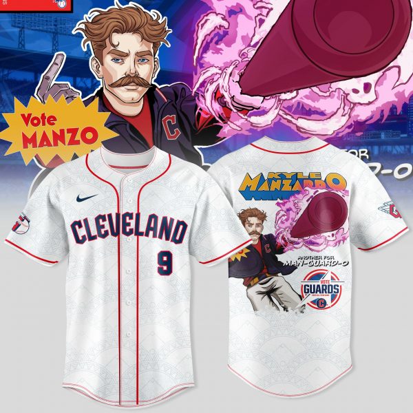 Cleveland Guardians x Guardian Power: All-Star Edition "Kyle Manzarro" Special White Baseball Jersey