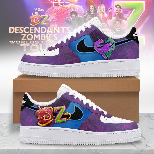 Descendants Zombies Worlds Collide Tour Disney Concerts Air Force 1 Sneakers