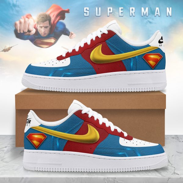 Superman Cosplay Limited Edition Air Force 1 Sneaker