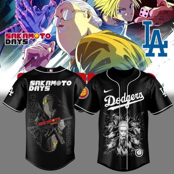 Los Angeles Dodgers x Sakamoto Days 2025 Limited Edition Jersey