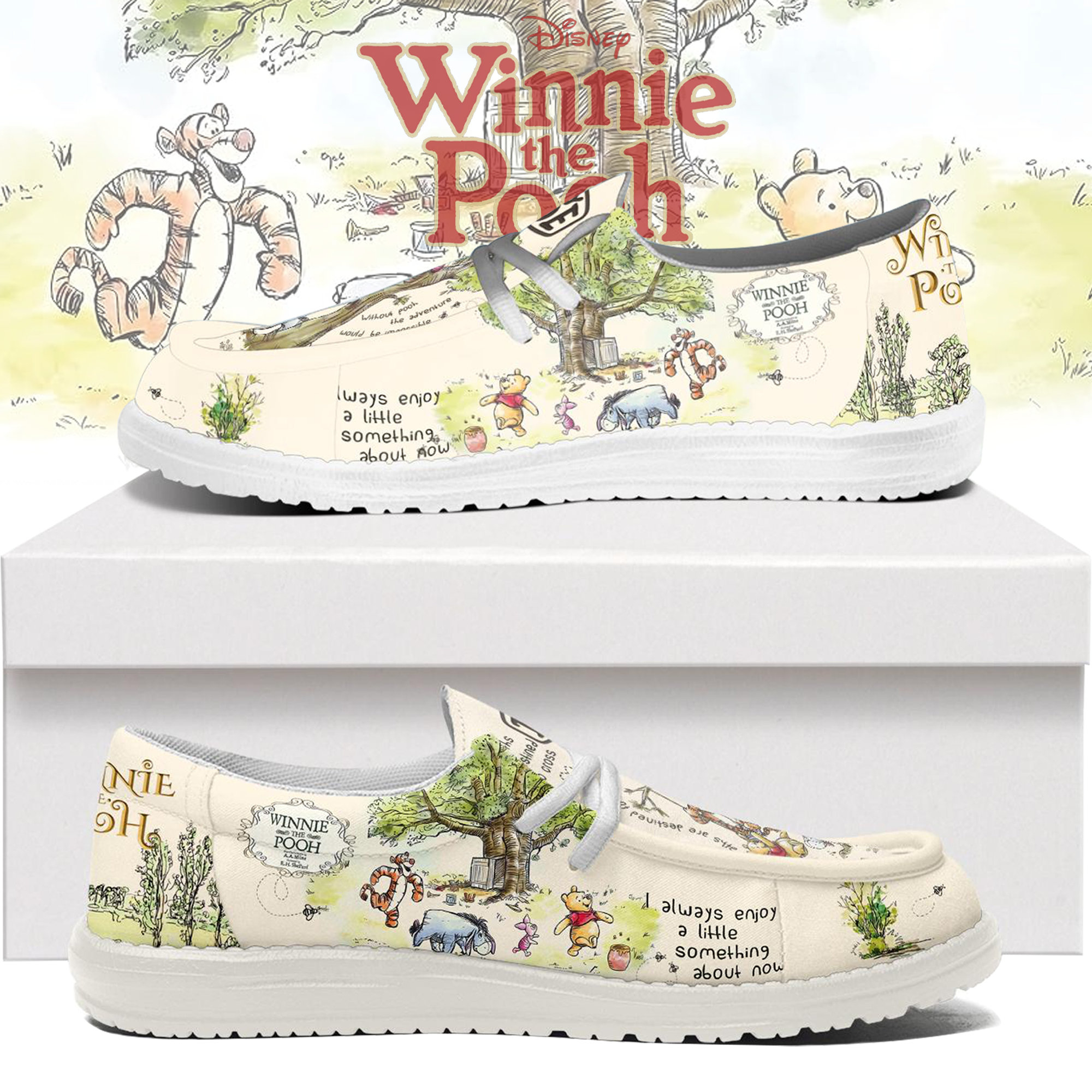 Winnie the Pooh 2025 Limited Edition Hey Dude Shoes Winnie the Pooh 2025 Limited Edition Hey Dude Shoes