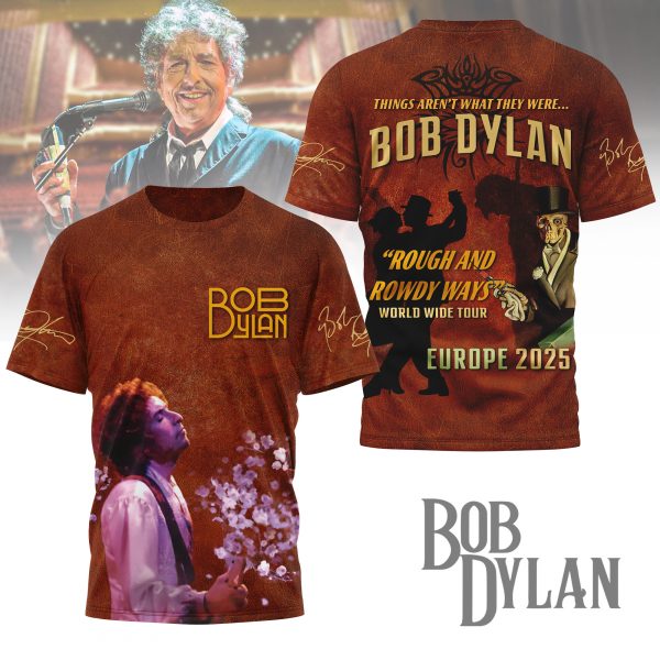 Bob Dylan Rough and Rowdy Ways World Wide Tour 2025 Shirt