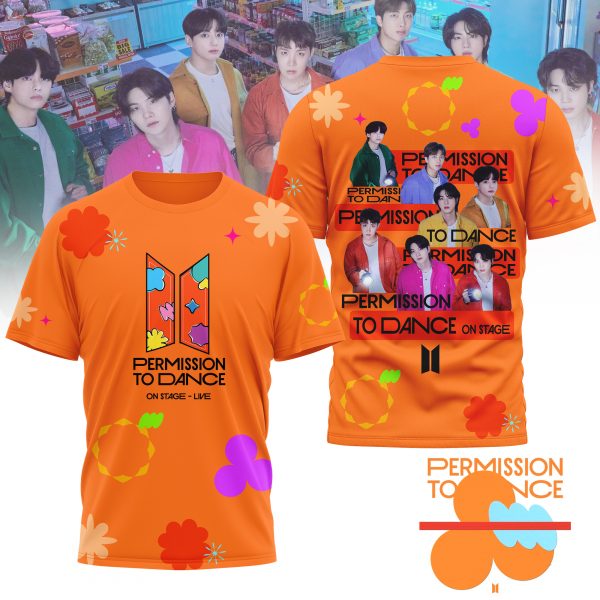 BTS Permission To Dance On Stage Limited Edition Shirt