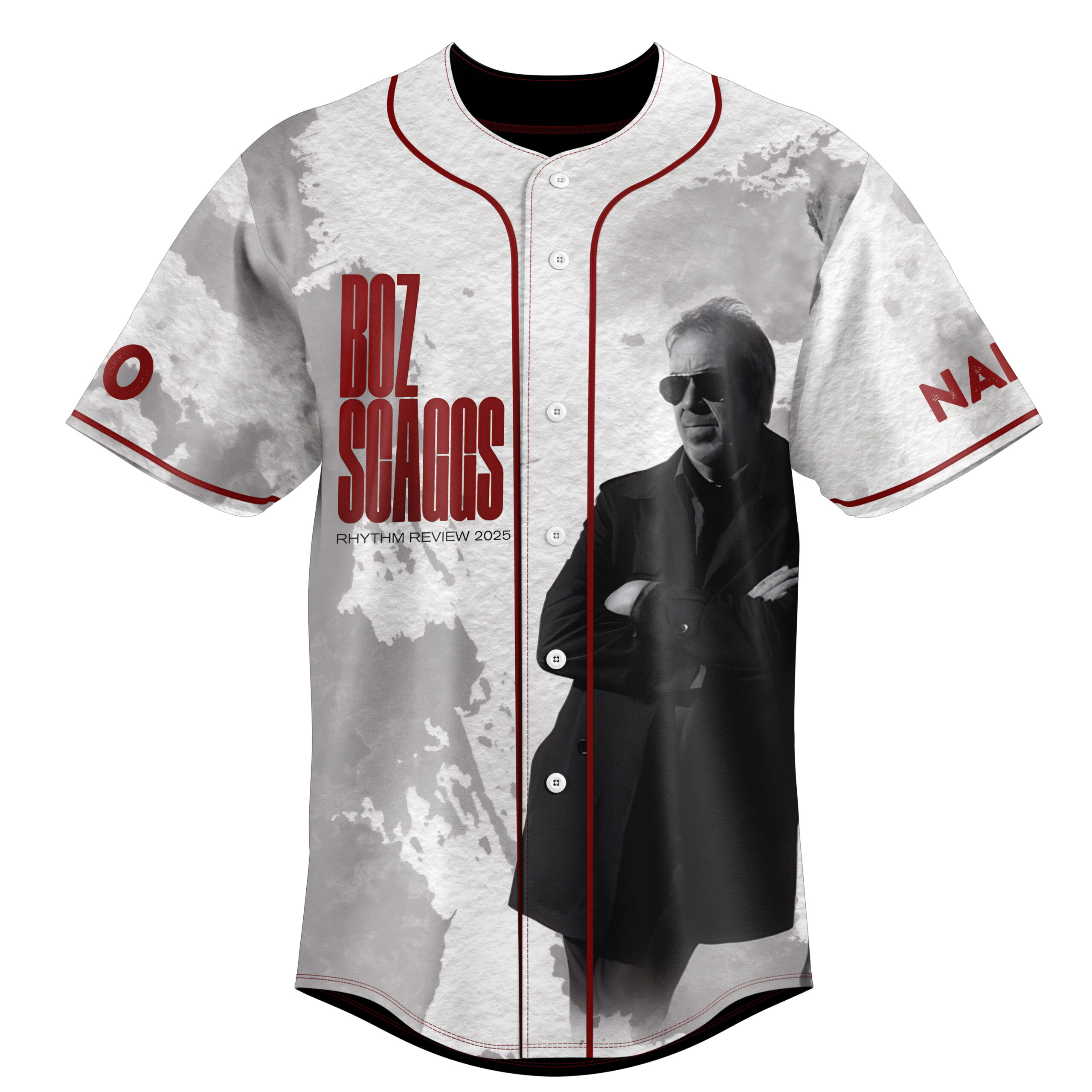 Boz Scaggs Rhythm Review 2025 Custom Name Baseball Jersey Boz Scaggs Rhythm Review 2025 Custom Name Baseball Jersey