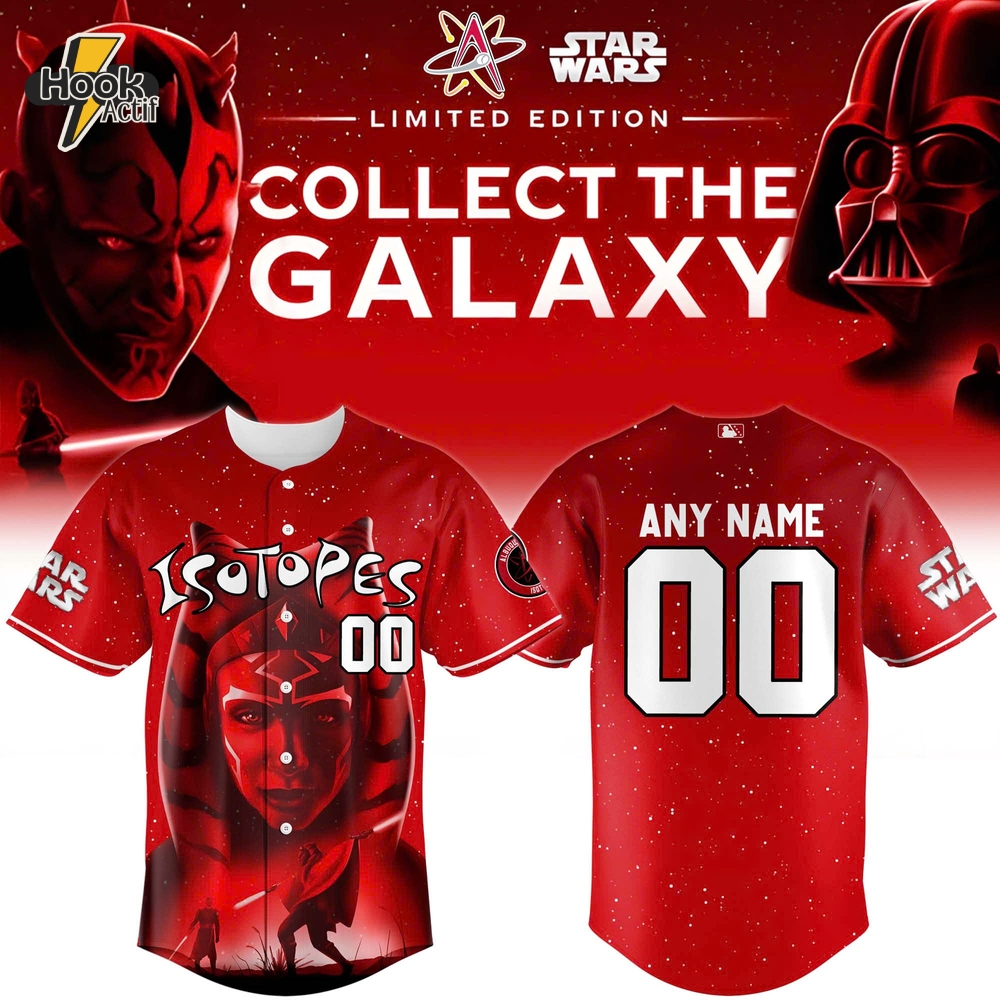 Albuquerque Isotopes x Star Wars Baseball Jersey 2025 Albuquerque Isotopes x Star Wars Baseball Jersey 2025