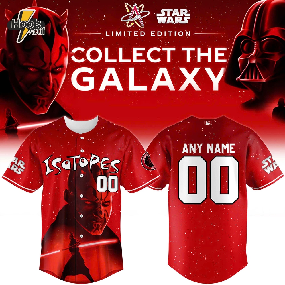Albuquerque Isotopes x Star Wars Baseball Jersey 2025 Albuquerque Isotopes x Star Wars Baseball Jersey 2025