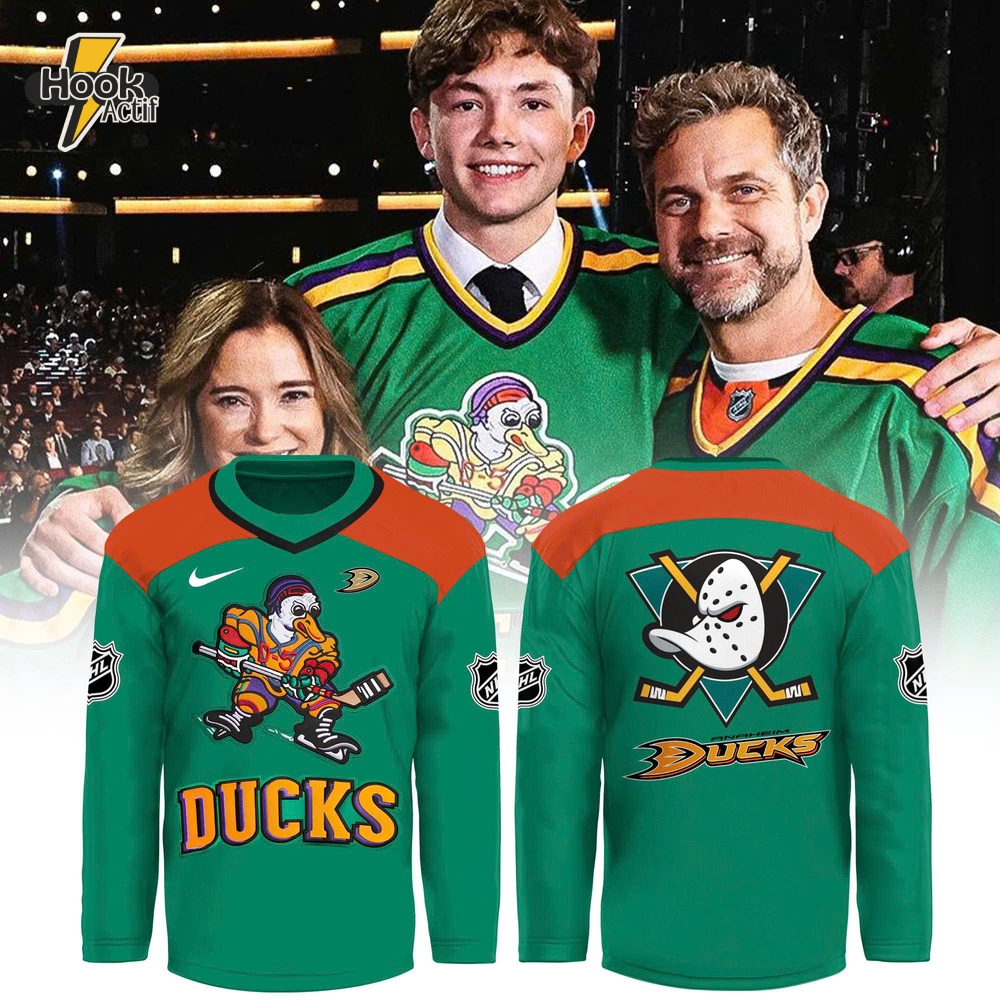Anaheim Ducks NHL Quack Attack Retro Limited Edition Hockey Jersey Anaheim Ducks NHL Quack Attack Retro Limited Edition Hockey Jersey