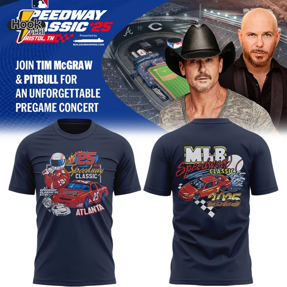 Atlanta Braves MLB Speedway Classic 2025 Special Edition Shirt Atlanta Braves MLB Speedway Classic 2025 Special Edition Shirt