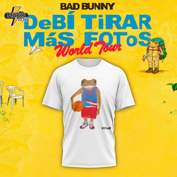 Bad Bunny Debió Tirar Más Fotos  Concho Basketball Tee