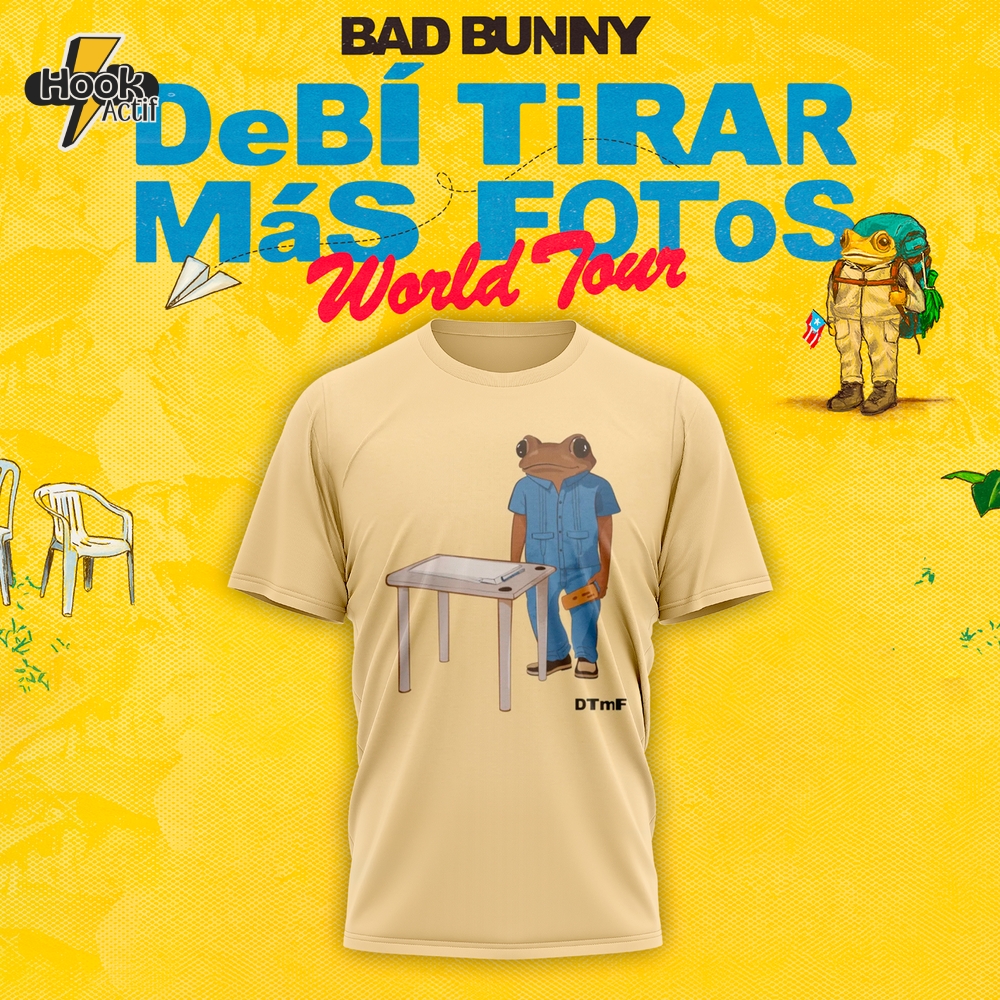 Bad Bunny Debió Tirar Más Fotos Concho Table Tee Bad Bunny Debió Tirar Más Fotos Concho Table Tee