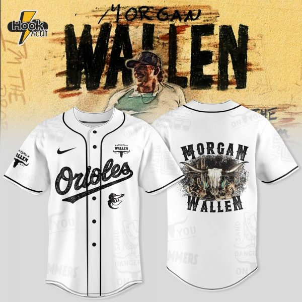 Baltimore Orioles MLB x Morgan Wallen World Tour 2025 Jersey
