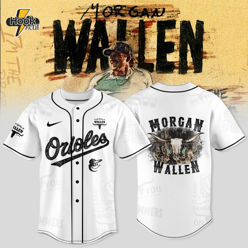Baltimore Orioles MLB x Morgan Wallen World Tour 2025 Jersey Baltimore Orioles MLB x Morgan Wallen World Tour 2025 Jersey