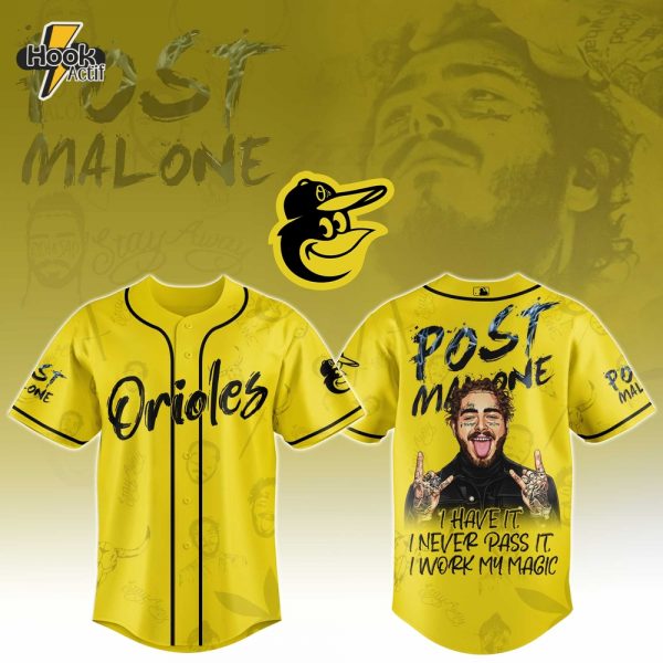 Baltimore Orioles x Post Malone Tour Jersey 2025 Editions Limited Selling Out Fast