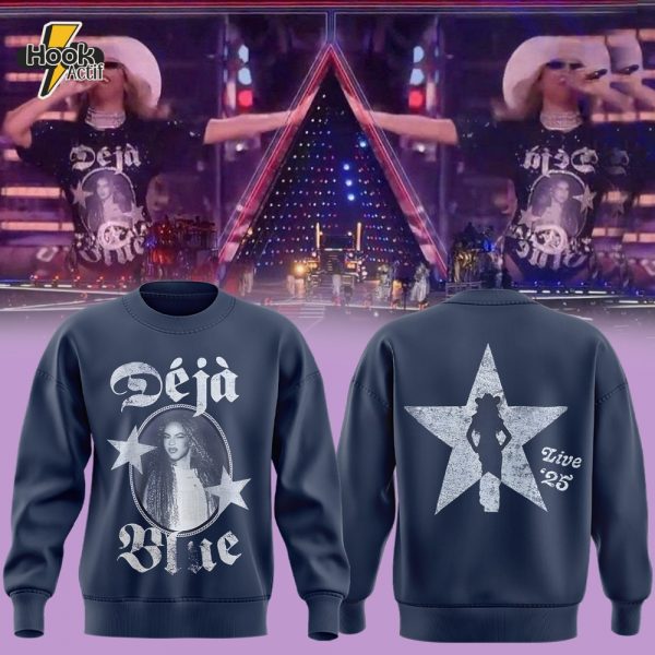 Beyoncé Cowboy Carter Tour 2025 Deja Blue Special Sweatshirt