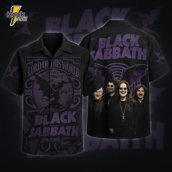 Black Sabbath "Lord of This World" Special Hawaiian Shirt