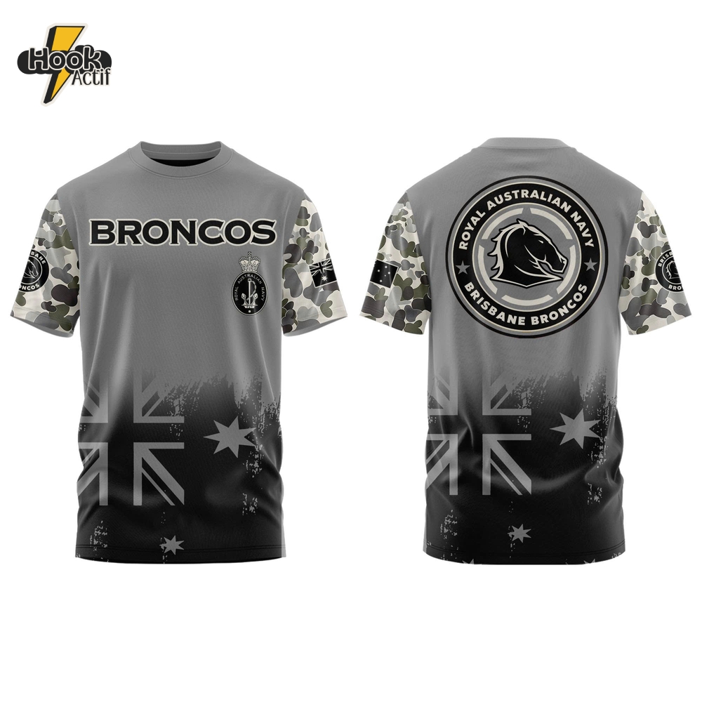Brisbane Broncos NRL x Royal Australian Navy Limited Shirt Brisbane Broncos NRL x Royal Australian Navy Limited Shirt