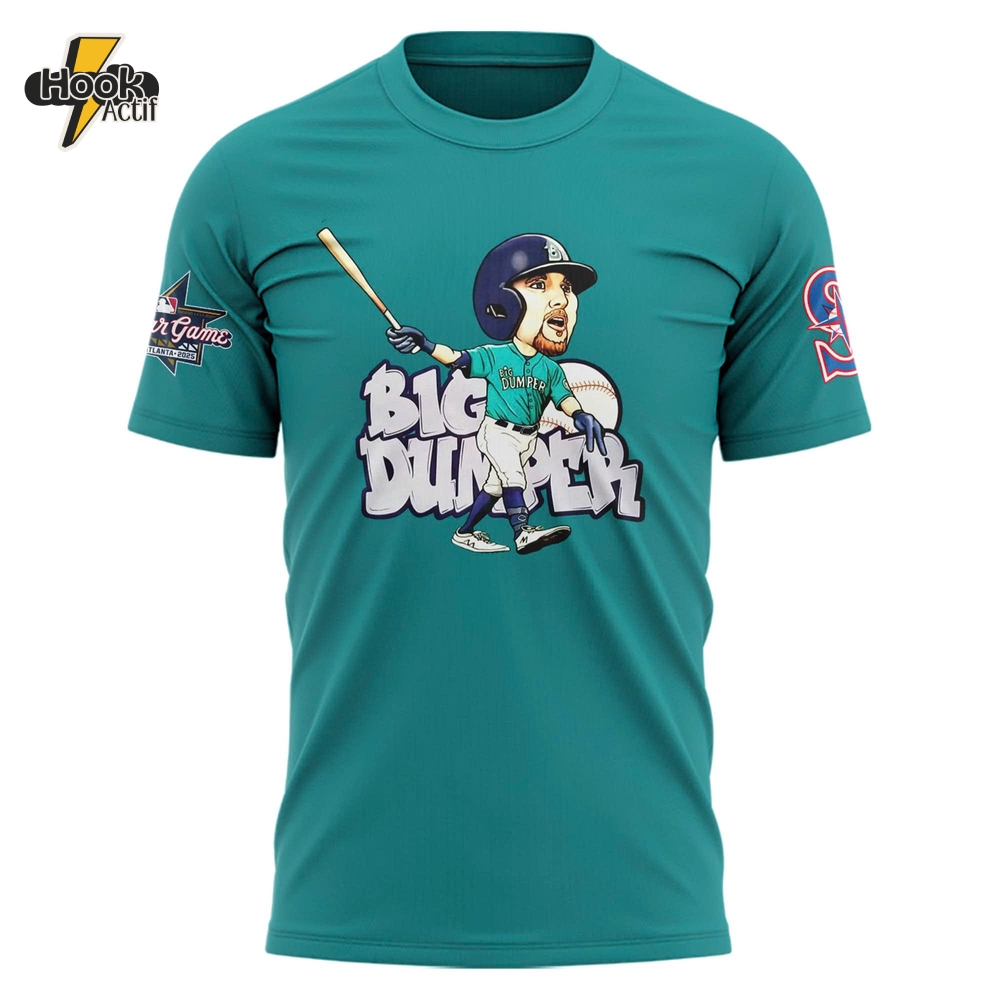 Cal Raleigh Big Dumper 2025 MLB Home Runs Derby Champions Shirt Cal Raleigh Big Dumper 2025 MLB Home Runs Derby Champions Shirt