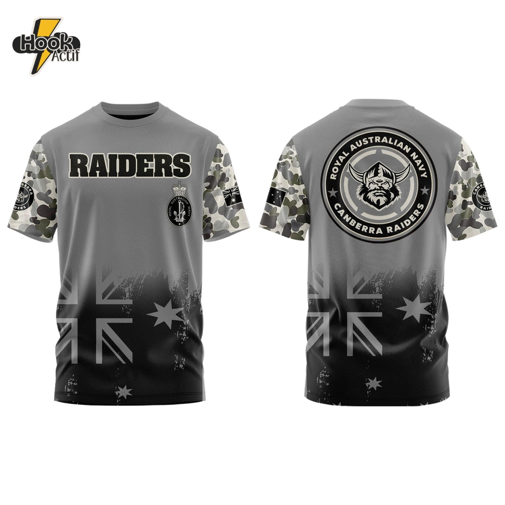 Canberra Raiders NRL x Royal Australian Navy Limited Shirt Canberra Raiders NRL x Royal Australian Navy Limited Shirt
