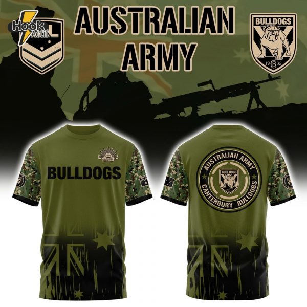Canterbury Bulldogs NRL x Australian ARMY Limited Shirt