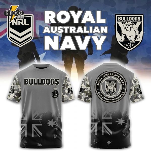 Canterbury Bulldogs NRL x Royal Australian Navy Limited Shirt