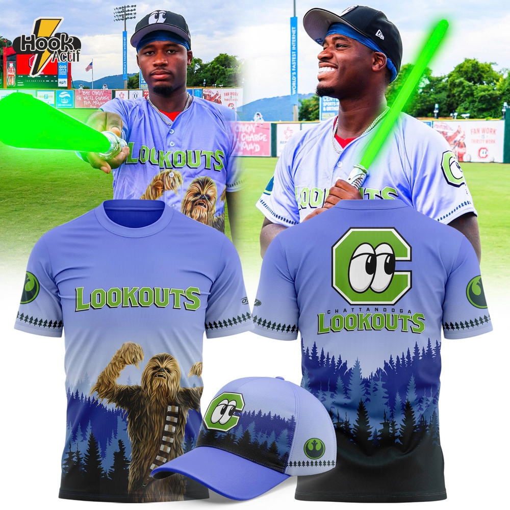 Chattanooga Lookouts Star Wars 2025 T-shirt Chattanooga Lookouts Star Wars 2025 T-shirt