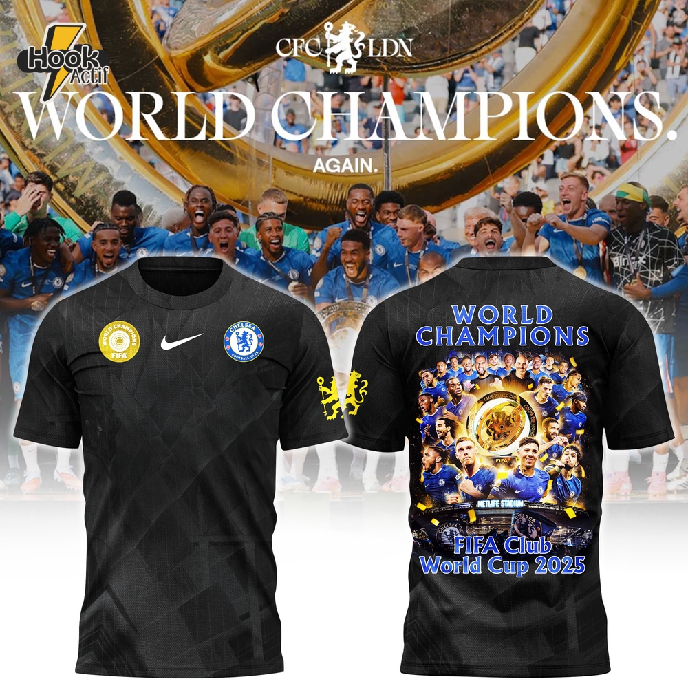 Chelsea FC Champions FIFA 2025 Special Tee Chelsea FC Champions FIFA 2025 Special Tee