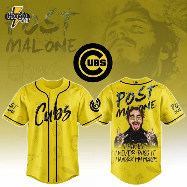 Chicago Cubs x Post Malone Tour Jersey 2025 Editions Limited Selling Out Fast