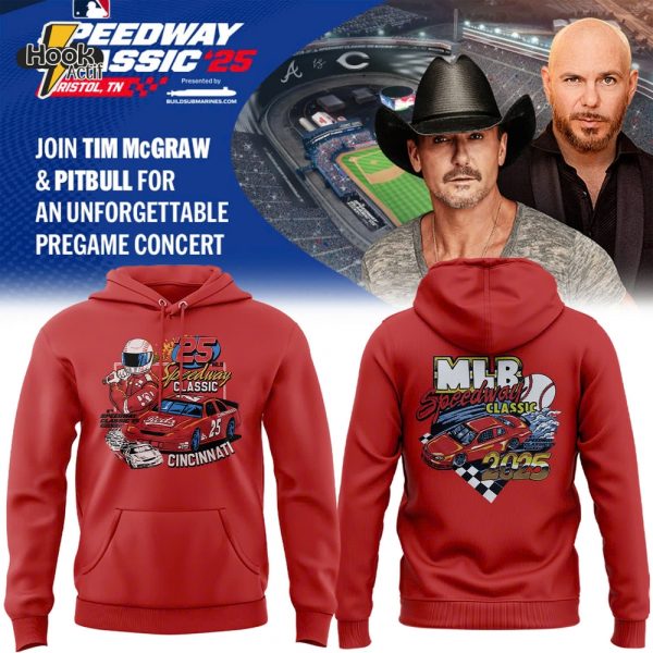 Cincinnati Reds MLB Speedway Classic 2025 Special Edition Hoodie