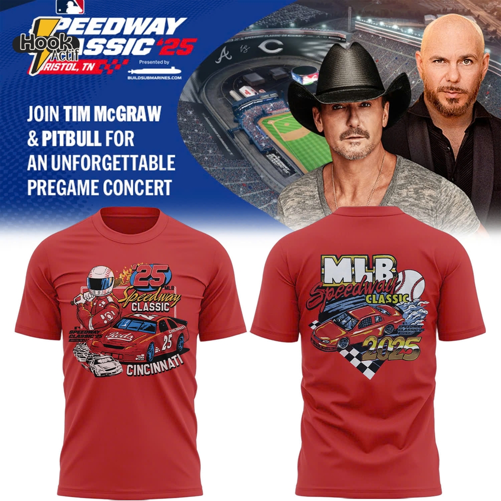 Cincinnati Reds MLB Speedway Classic 2025 Special Edition Shirt Cincinnati Reds MLB Speedway Classic 2025 Special Edition Shirt