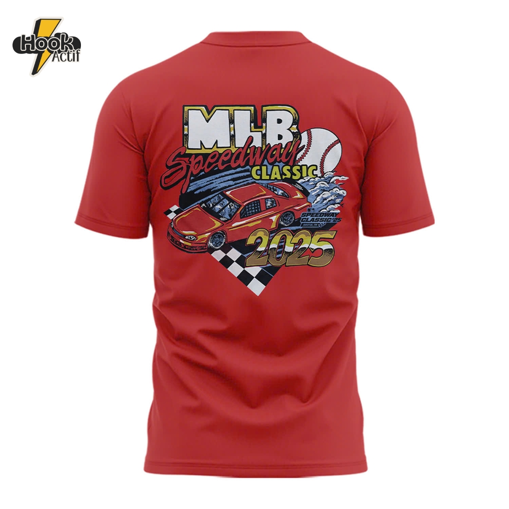 Cincinnati Reds MLB Speedway Classic 2025 Special Edition Shirt Cincinnati Reds MLB Speedway Classic 2025 Special Edition Shirt