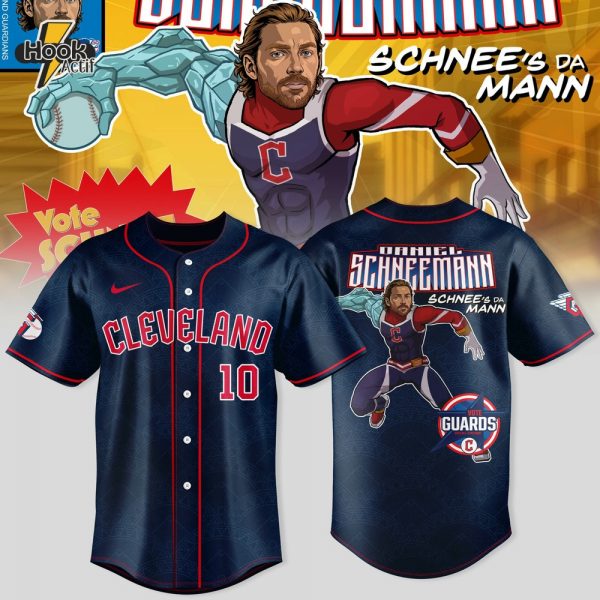 Cleveland Guardians x Guardian Power: All-Star Edition "Daniel Schneemann" Special Baseball Jersey