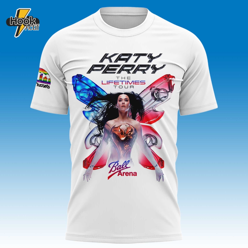 Denver Nuggets x Katy Perry The Lifetimes Tour Special Tee Denver Nuggets x Katy Perry The Lifetimes Tour Special Tee