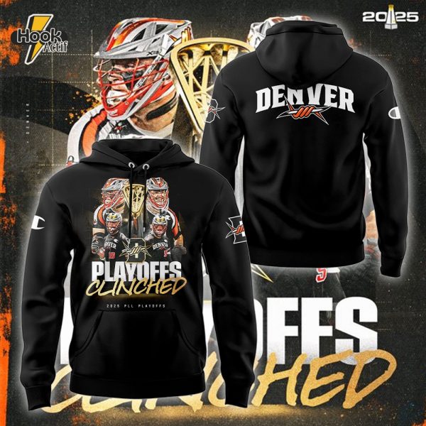 Denver Outlaws x Denver Playoff Bound Limited Edition Hoodie - Black