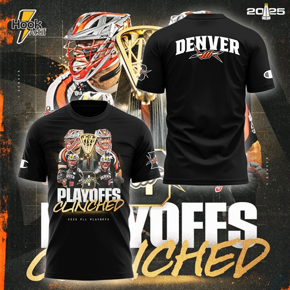 Denver Outlaws x Denver Playoff Bound Limited Edition T-shirt - Black Denver Outlaws x Denver Playoff Bound Limited Edition T-shirt - Black