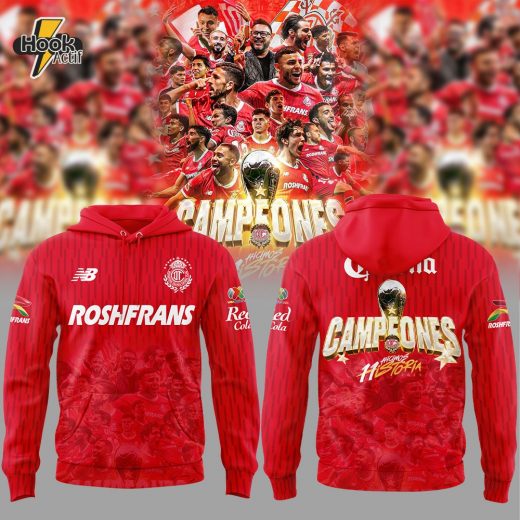 Deportivo Toluca Campeones 2025 Hoodie
