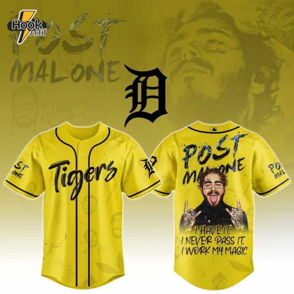 Detroit Tigers x Post Malone Tour Jersey 2025 Editions Limited Selling Out Fast