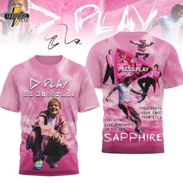 Ed Sheeran "Play" The New Album 2025 Limited Edition Shirt