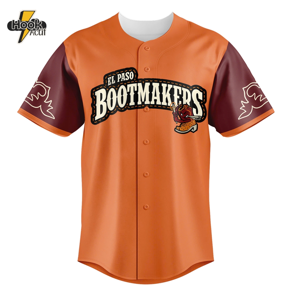El Paso Bootmaskers New 2025 Custom Baseball Jersey El Paso Bootmaskers New 2025 Custom Baseball Jersey