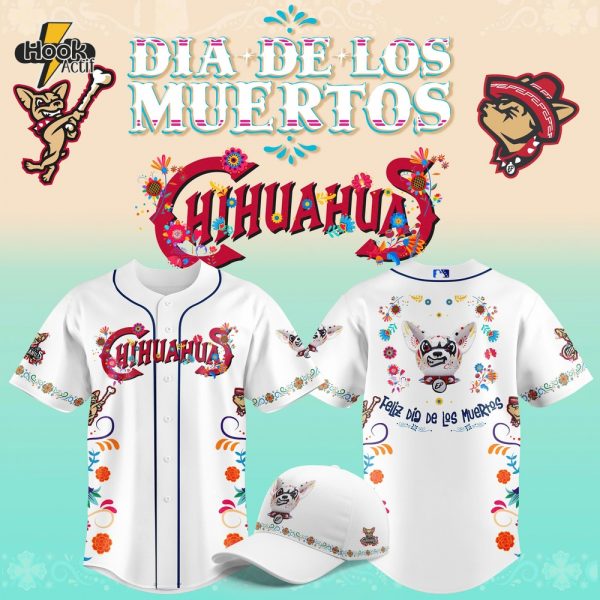 El Paso Chihuahuas Dia de los Muertos 2025 Baseball Jersey